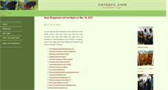 Desktop Screenshot of csinprc.com